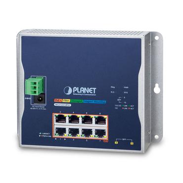 PLANET WGS-5225-8P2S netværksswitch Administreret L2+/L4 Gigabit Ethernet (10/100/1000) Strøm over Ethernet (PoE) Sort