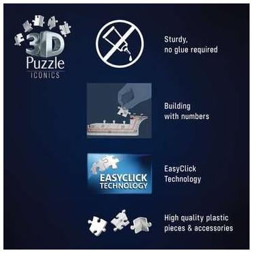 Ravensburger 12008038 puslespil 3D puslespil 108 stk Køretøjer