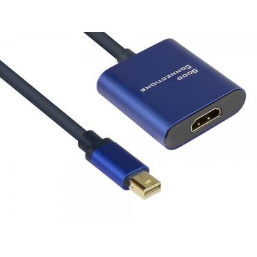 Good Connections Adapter  MDP 1.4-St.-HDMI2.0-Bu. 0,2m