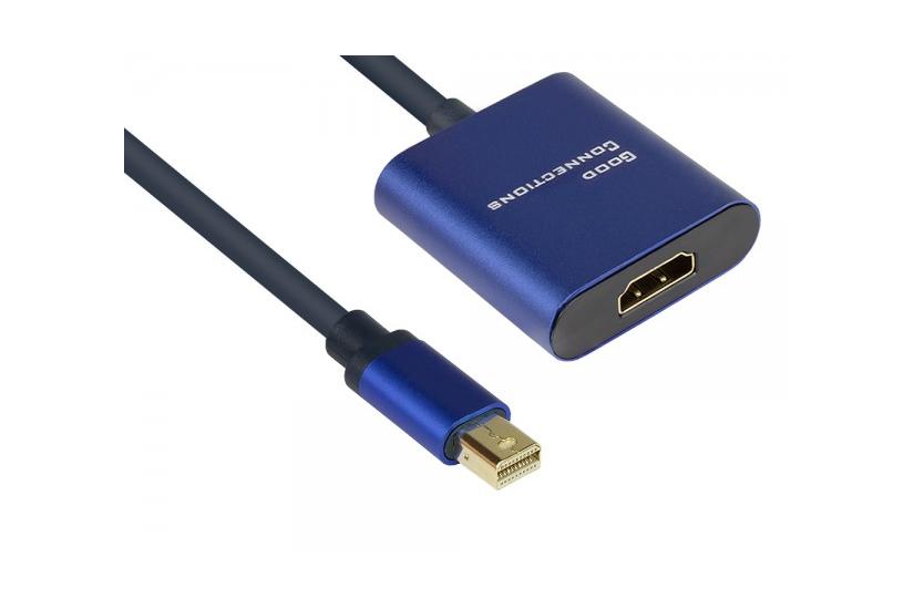 Good Connections Adapter  MDP 1.4-St.-HDMI2.0-Bu. 0,2m
