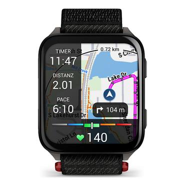 Garmin Venu X1 5,08 cm (2") AMOLED Digital 448 x 486 pixel Ber&oslash;ringssk&aelig;rm Sort Wi-Fi GPS (satellit)