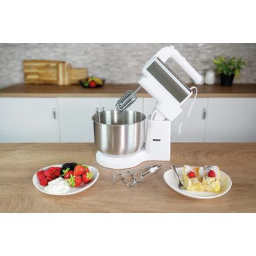 Unold Hand Blender with Mixing Bowl Hannah white silver (78720)