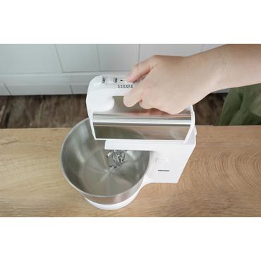Unold Hand Blender with Mixing Bowl Hannah white silver (78720)