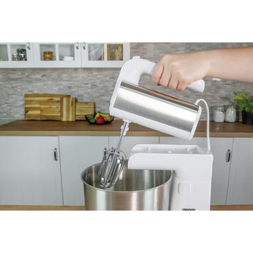 Unold Hand Blender with Mixing Bowl Hannah white silver (78720)
