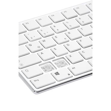 SPEEDLINK SL-640010 tastatur Kontor USB Tysk Hvid