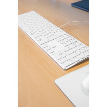 SPEEDLINK SL-640010 tastatur Kontor USB Tysk Hvid