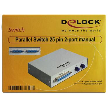 Delock Parallel Switch - switch - 2 portar
