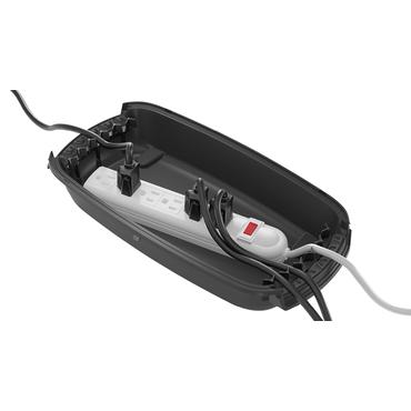 Steffen 57 00043 kabelorganisator Universel Kabelboks Sort 1 stk