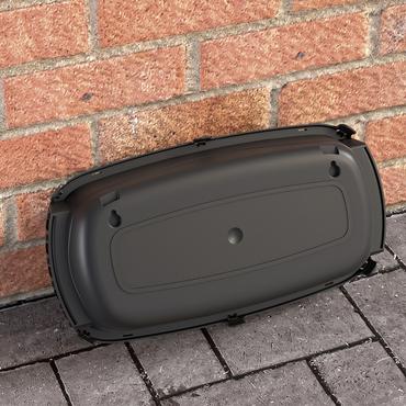 Steffen 57 00043 kabelorganisator Universel Kabelboks Sort 1 stk