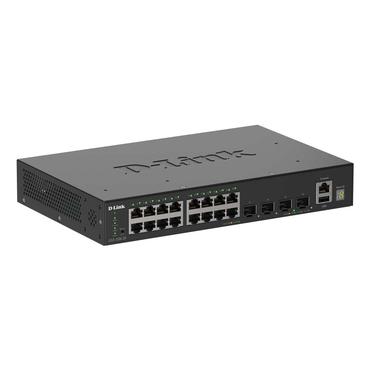 16 Ports GE + 4 Ports 10G SFP+ Smart Managed Switch