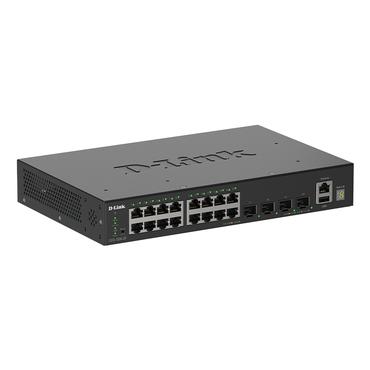 16 Ports GE + 4 Ports 10G SFP+ Smart Managed Switch