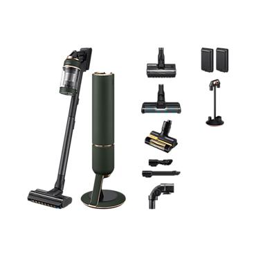 Samsung VS20B95943N 2-i-1 stangstøvsuger Batteri Dry UltraFine Poseløs Sort, Grøn