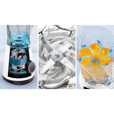 Bosch Serie | 4 VitaPower MMB6141W - blandare - vit