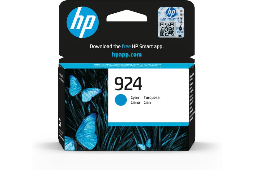 HP 924 - cyan - original - Officejet - bl&auml;ckpatron