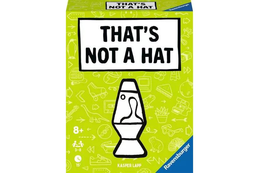Ravensburger 22589 brætspil That's not a hat 10 min. Kortspil Indlæring