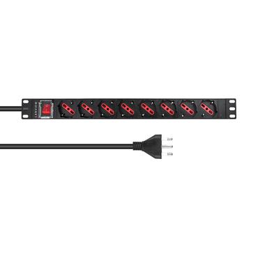 1U 19 inch 8 port Type F/J,