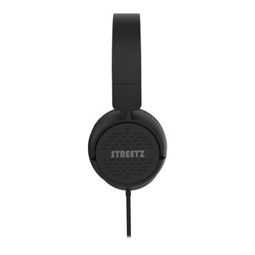 HC210 Headphones, microphone, volume control, USB-C, black