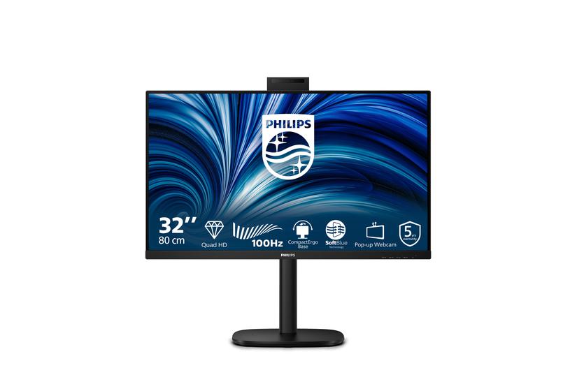 Philips 3000 series 32B2U3601H/00 computersk&aelig;rm 80 cm (31.5") 2560 x 1440 pixel Quad HD LCD Sort