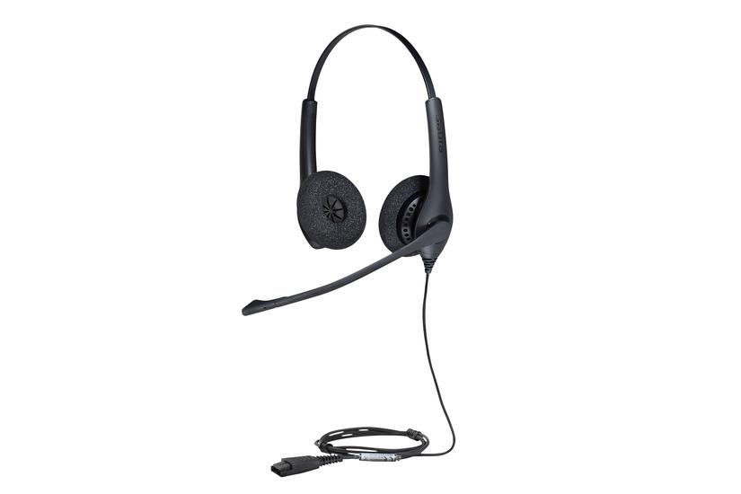 Jabra BIZ 1500 Duo - headset - Quick Disconnect