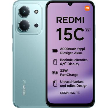 Xiaomi Redmi 15C 17,5 cm (6.9") 5G USB Type-C 4 GB 128 GB 6000 mAh Grøn