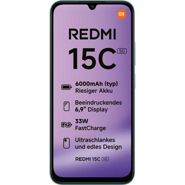 Xiaomi Redmi 15C 17,5 cm (6.9") 5G USB Type-C 4 GB 128 GB 6000 mAh Grøn