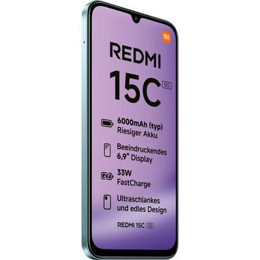 Xiaomi Redmi 15C 17,5 cm (6.9") 5G USB Type-C 4 GB 128 GB 6000 mAh Grøn