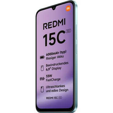 Xiaomi Redmi 15C 17,5 cm (6.9") 5G USB Type-C 4 GB 128 GB 6000 mAh Grøn