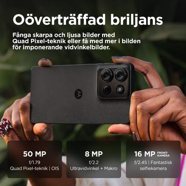 Motorola Moto G75 - Business Edition - kolgr&aring; - 5G peksk&auml;rmsmobil - 128 GB - GSM