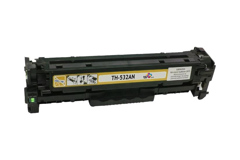 TB - gul - kompatibel - tonerpatron (alternativ til: HP CC532A)