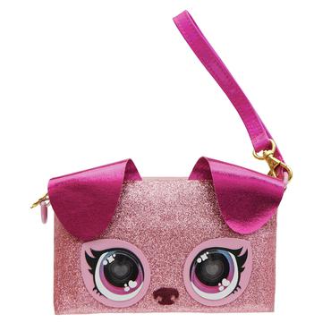 Purse Pets BAG INA PursePets Wristlet Puppy GML Fuchsia, Lyser&oslash;d Pige Lille h&aring;ndtaske