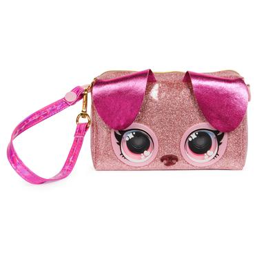 Purse Pets BAG INA PursePets Wristlet Puppy GML Fuchsia, Lyser&oslash;d Pige Lille h&aring;ndtaske