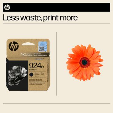 HP Original 924e EvoMore-blækpatron, sort