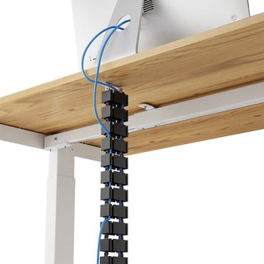 Fellowes 100136871 kabelorganisator Skrivebord Kabelmuffe Sort 1 stk