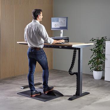 Fellowes 100136871 kabelorganisator Skrivebord Kabelmuffe Sort 1 stk