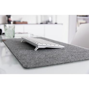 CHERRY KW 7100 Mini - tangentbord - f&ouml;r MAC - 75% compact - QWERTZ - tysk - m&aring;nskensvit Inmatningsenhet