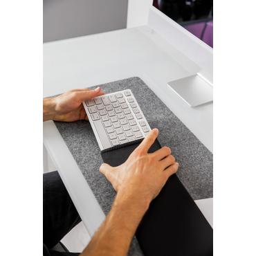 CHERRY KW 7100 Mini - tangentbord - f&ouml;r MAC - 75% compact - QWERTZ - tysk - m&aring;nskensvit Inmatningsenhet