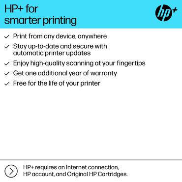 HP OfficeJet Pro 9730e Trådløst All-in-One Farve Printer, Instant Ink; 2-sidet printning