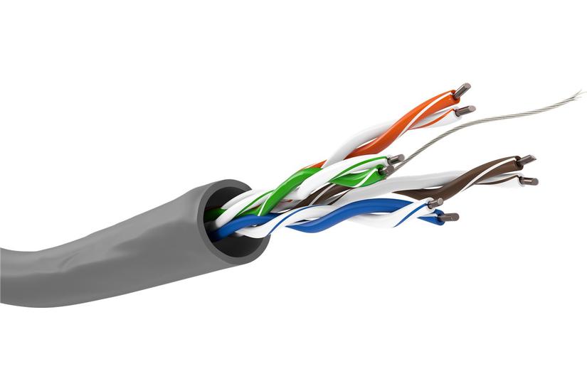 Goobay 95410 netv&aelig;rkskabel Gr&aring; 305 m Cat5e U/UTP (UTP)