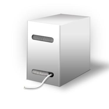 Goobay 95410 netv&aelig;rkskabel Gr&aring; 305 m Cat5e U/UTP (UTP)