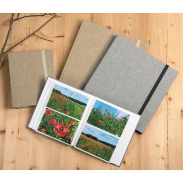 Hama Tessuto fotoalbum og arkbeskyttelse Beige 240 ark 10 x 15