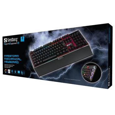 Sandberg FireStorm - tastatur - belgisk