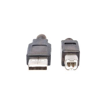 Manhattan 152389 USB-kabel USB 2.0 15 m USB A USB B Sort