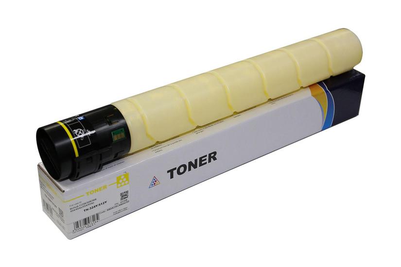 CoreParts - gul - tonerpatron (alternativ till: Konica Minolta TN512Y, Konica Minolta TN324Y)