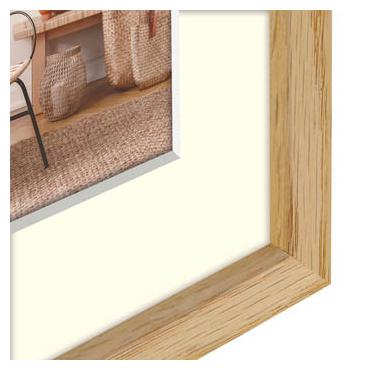 ZEP Malmo natural    10x15/15x20 Holz mit Passepartout     V4568N
