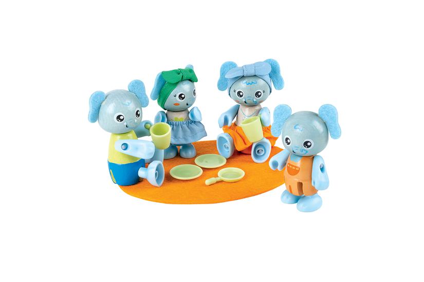 Hape elephant family toy figure