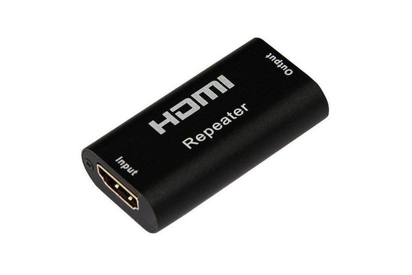 Techly IDATA-HDMI2-RIP4KT AV forl&aelig;nger AV gentager Sort