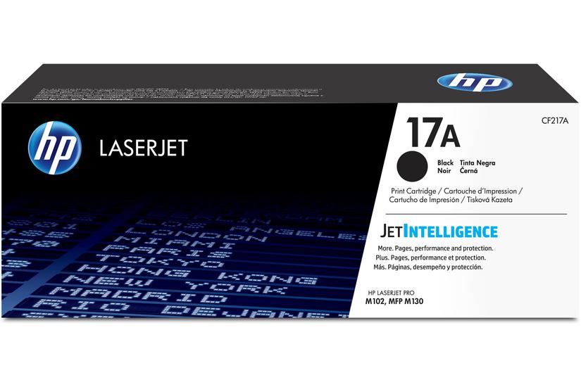 HP 17A - svart - original - LaserJet - tonerkassett (CF217A)