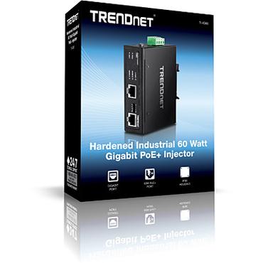 TRENDnet TI-IG60 - strøminjektor - 60 Watt - TAA-kompatibel
