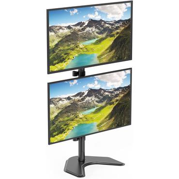 Techly ICA-LCD 2520V skærmbeslag og -stativer 68,6 cm (27") Skrivebord Sort