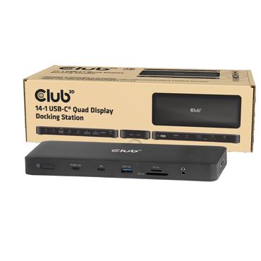 CLUB3D CSV-2540 dockingstation Docking USB 3.2 Gen 1 (3.1 Gen 1) Type-C Sort